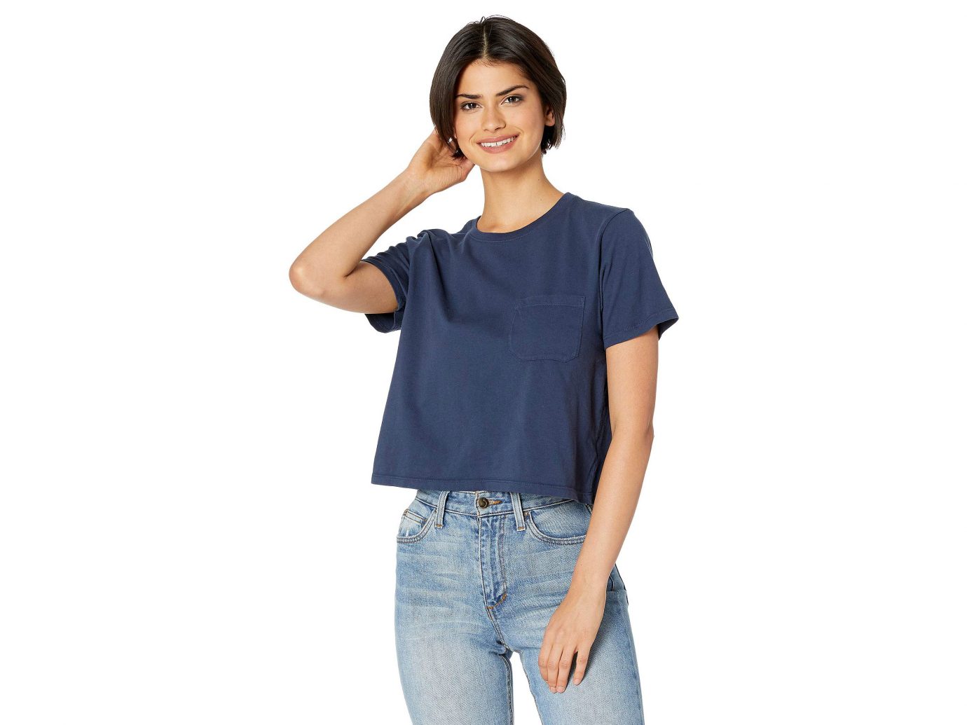 AU SELLER Women's SZ 8-24 100% Cotton Plain Basic Slim Top Tee T-Shirt T165