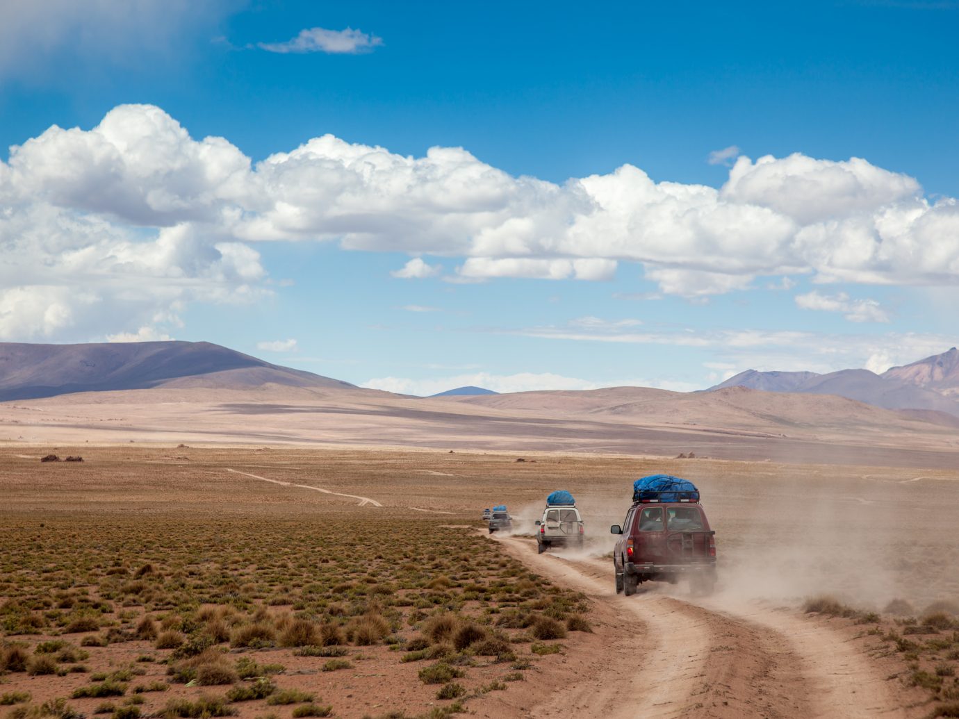 3 4x4 in the Bolivian Altiplano