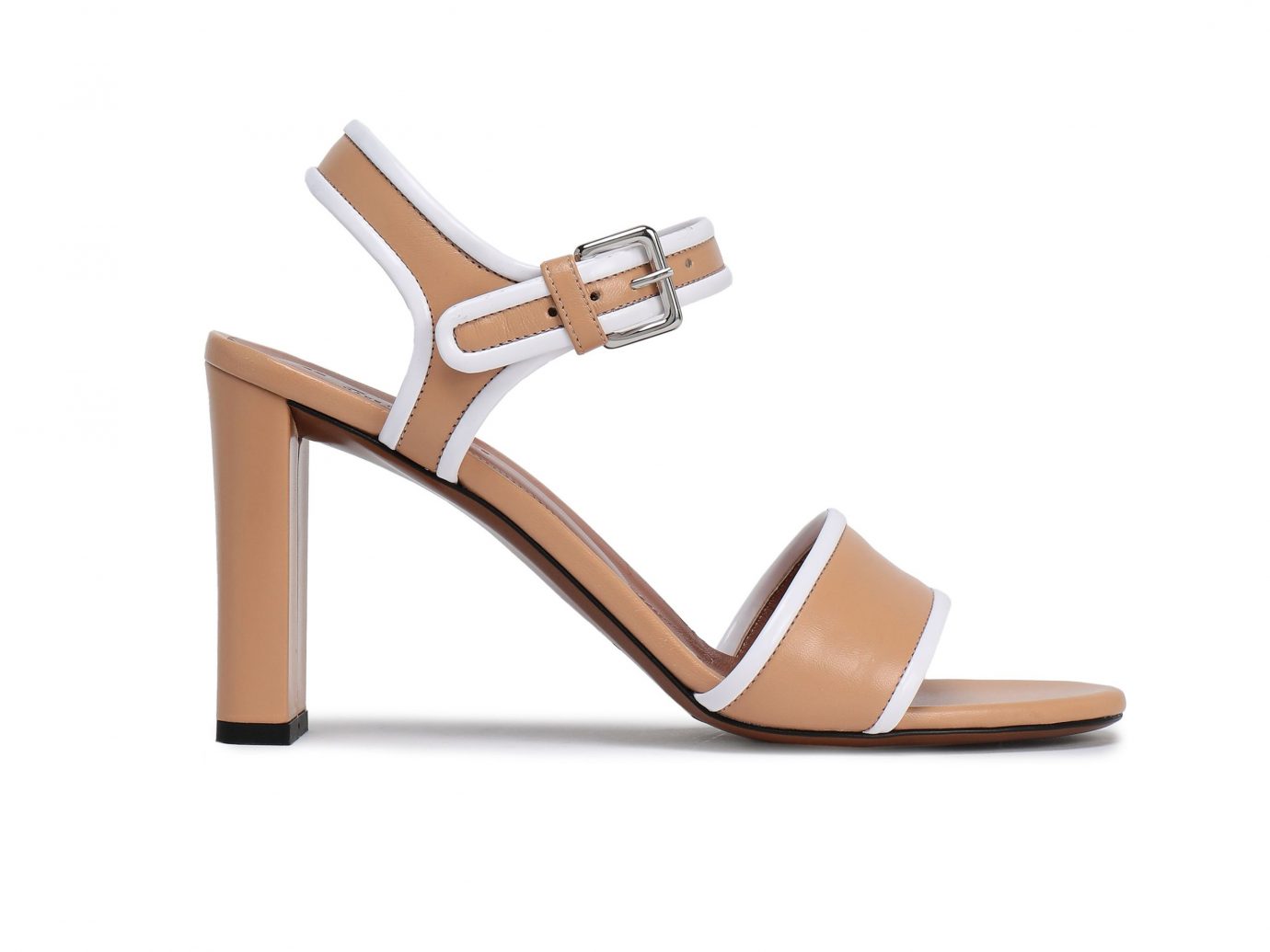 Marni Patent-trimmed Leather Sandals
