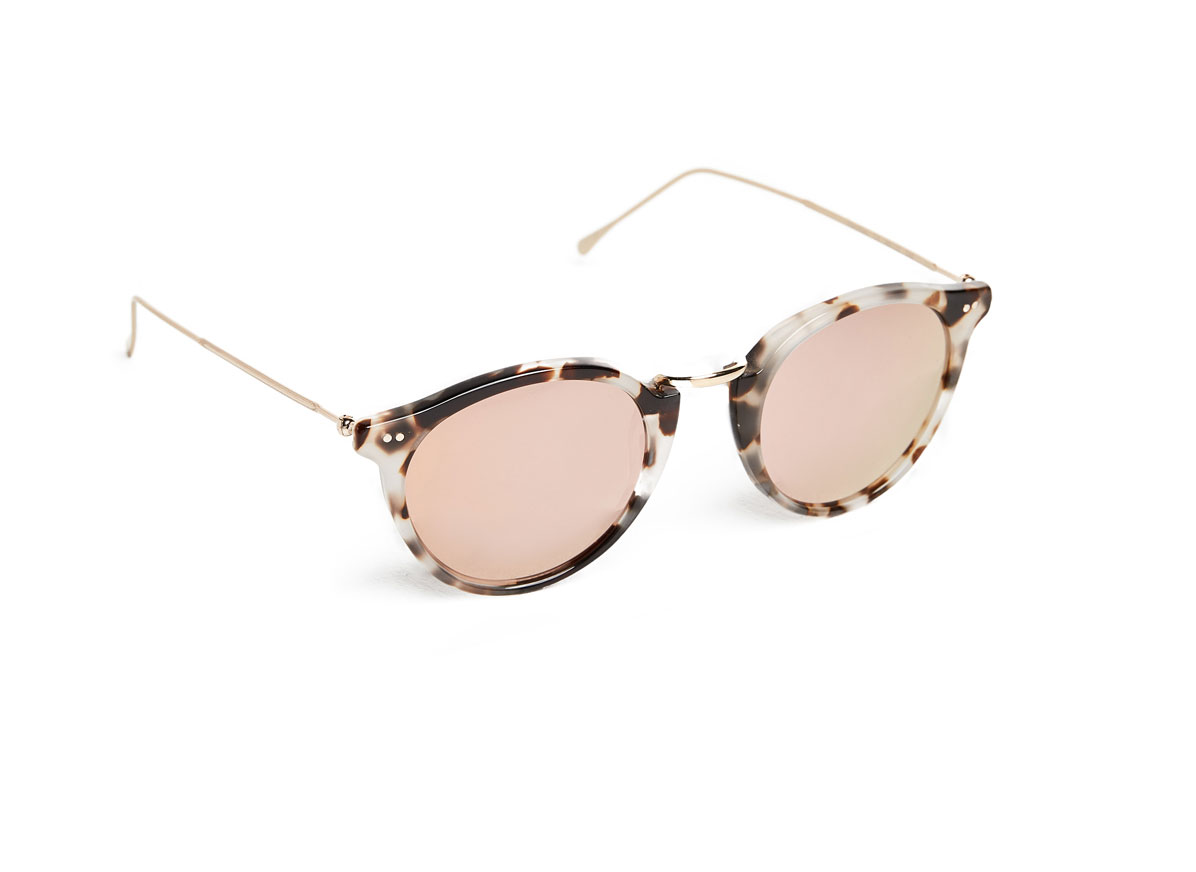 Illesteva Portofino Mirrored Sunglasses