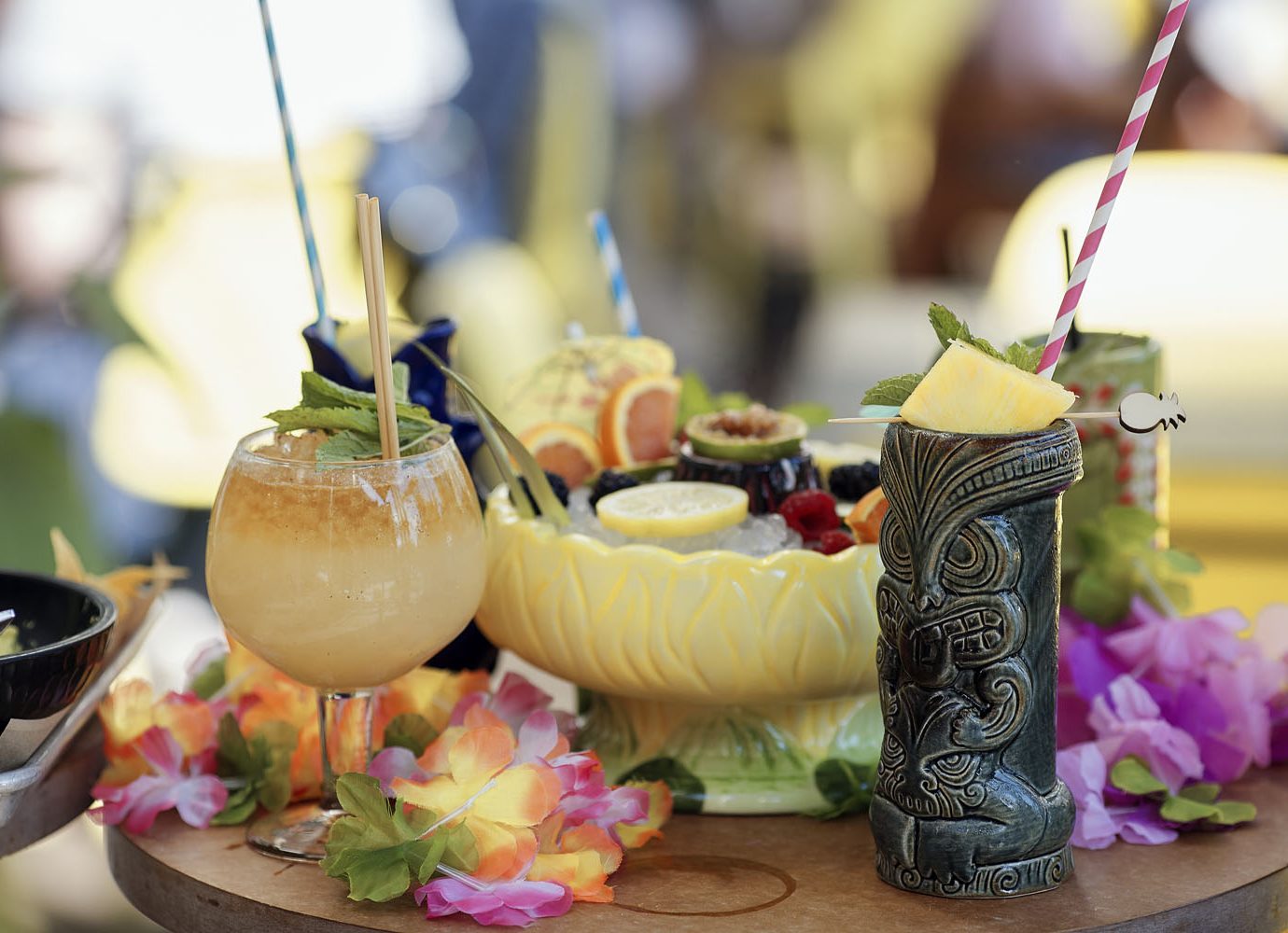 Tiki drinks at Farmers Fishers Bakers