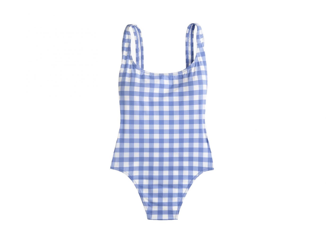 J.Crew Scoopback One-piece Gingham Swimsuit