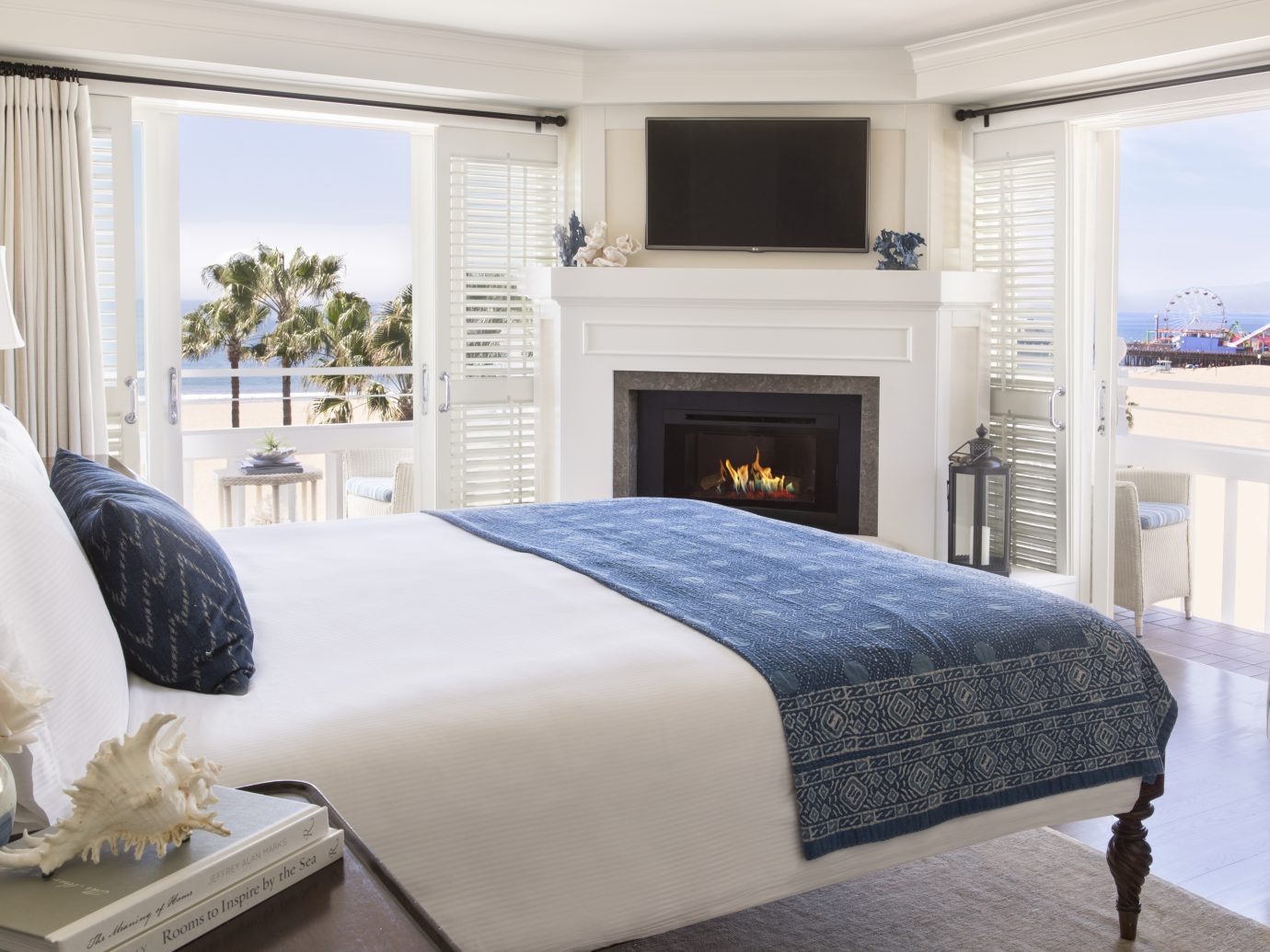 Ocean view guestroom at Shutters on the Beach, Santa Monica, CA