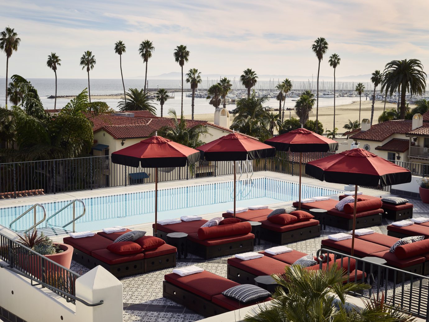 pool at Hotel Californian, Santa Barbara, CA