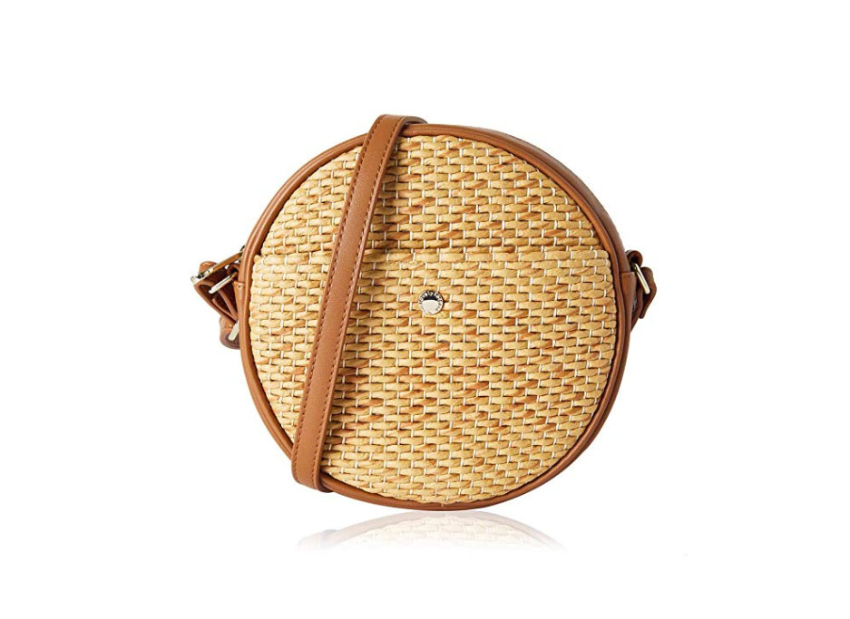 Woven Bag for Women Straw Cross Body Bag Shoulder Top Handle Satchel by The Lovely Tote Co.