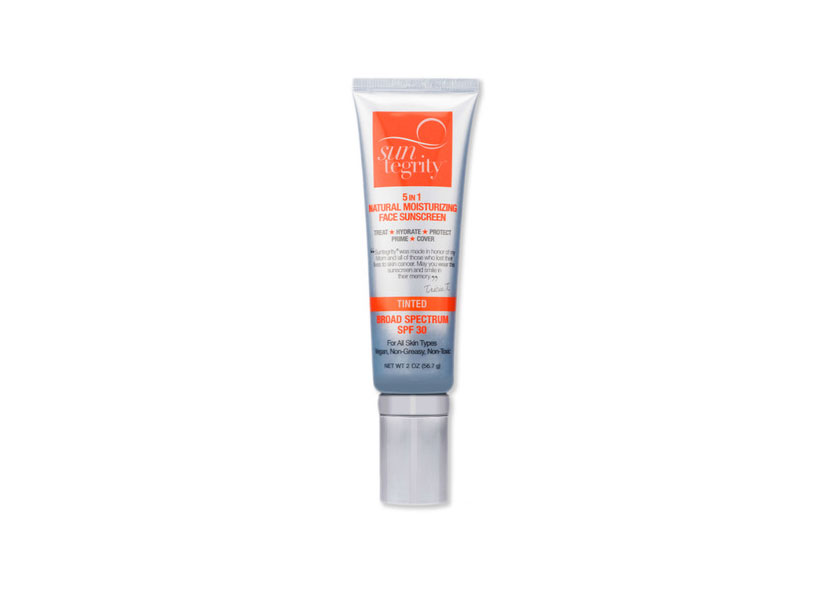 Suntegrity Skincare 5 in 1 Natural Moisturizing Face Sunscreen SPF 30