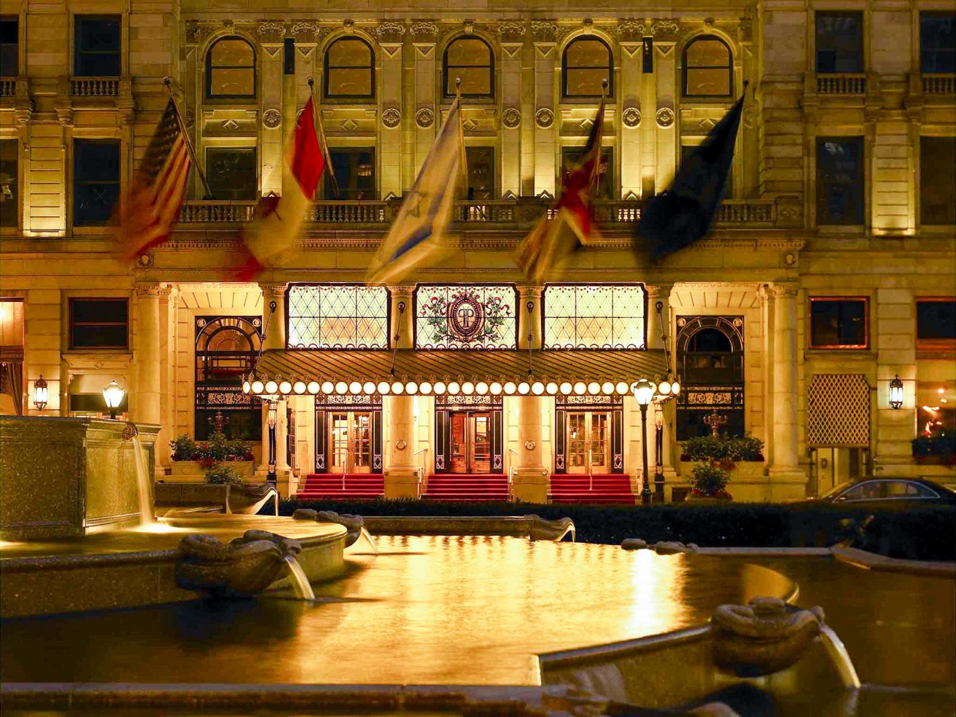 Exterior of the Plaza in New York City