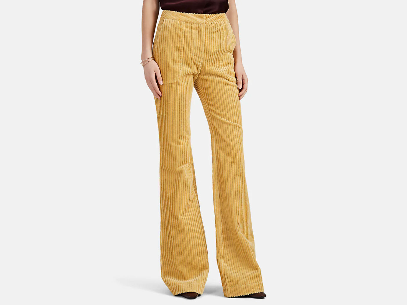 LAND OF DISTRACTION Bruce Corduroy Flared Trousers