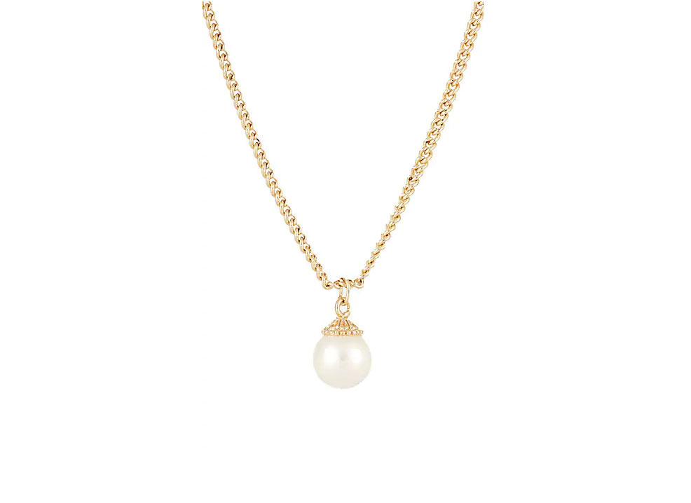 JULES SMITH Pearl-Bead Pendant Necklace