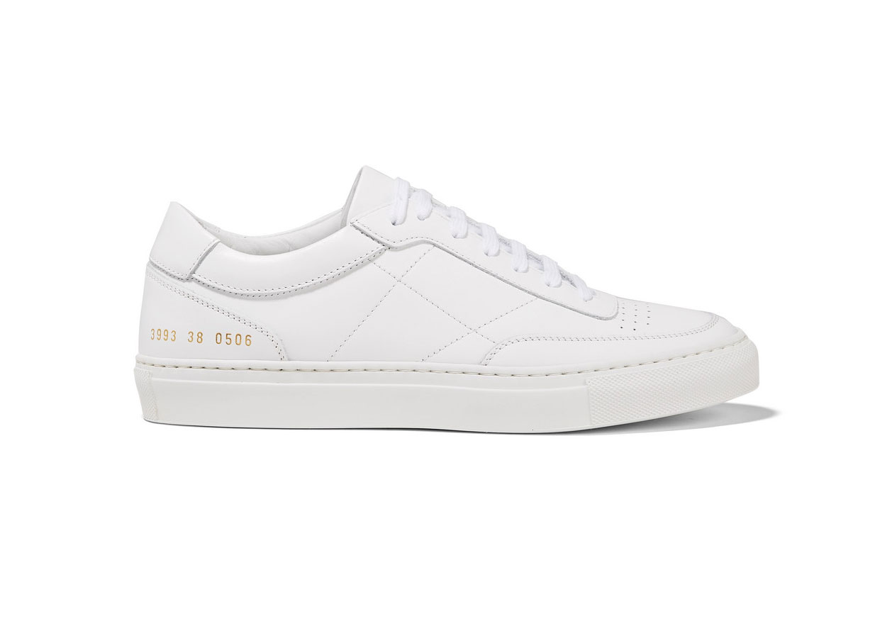 Common Projects Resort Classic Perforated Leather Sneakers
