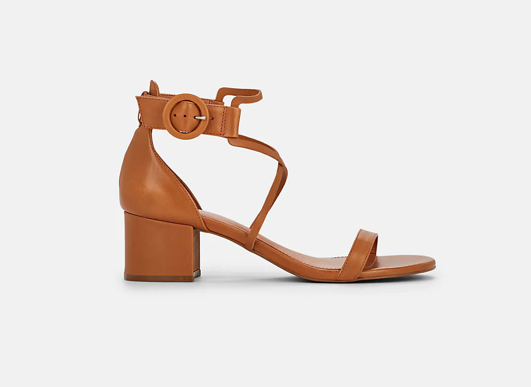 BARNEYS NEW YORK Leather Ankle-Strap Sandals