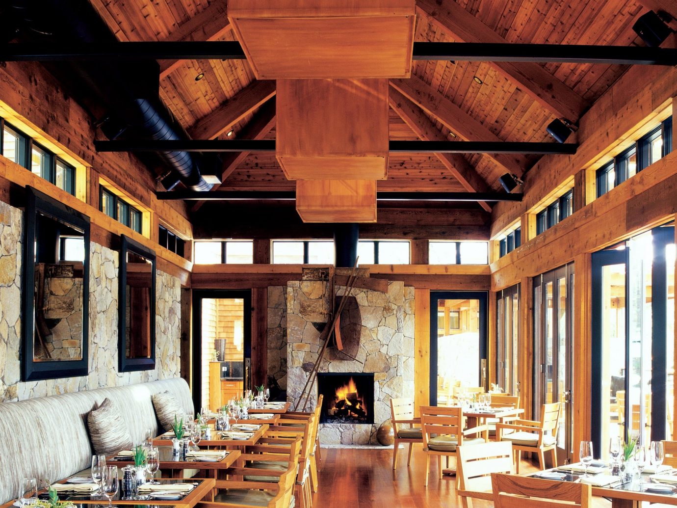 Dining room at Calistoga Ranch
