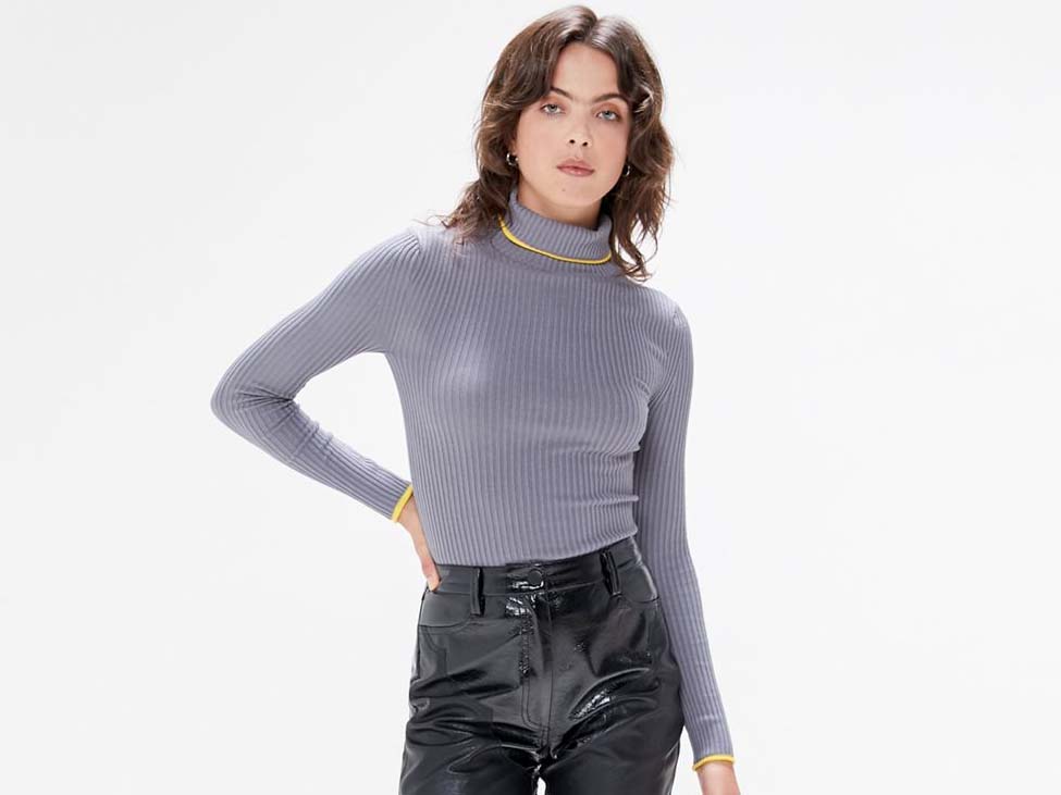 Urban Outfitters Ribbed Turtleneck Sweater
