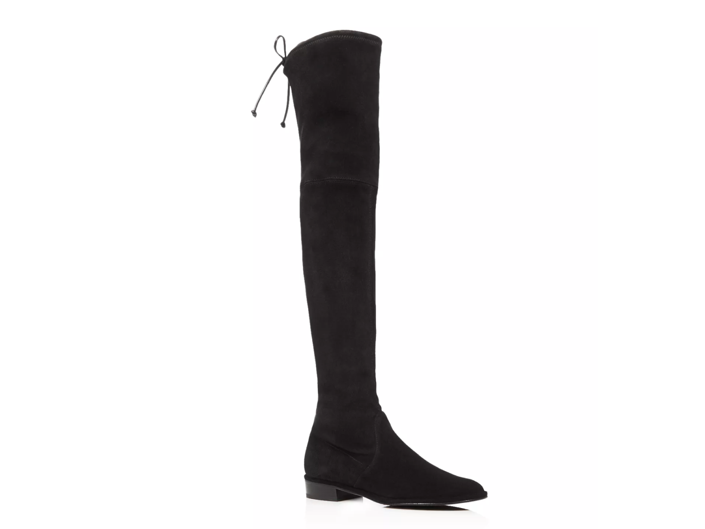 Stuart Weitzman Lowland Stretch Suede Over-the-Knee Boots