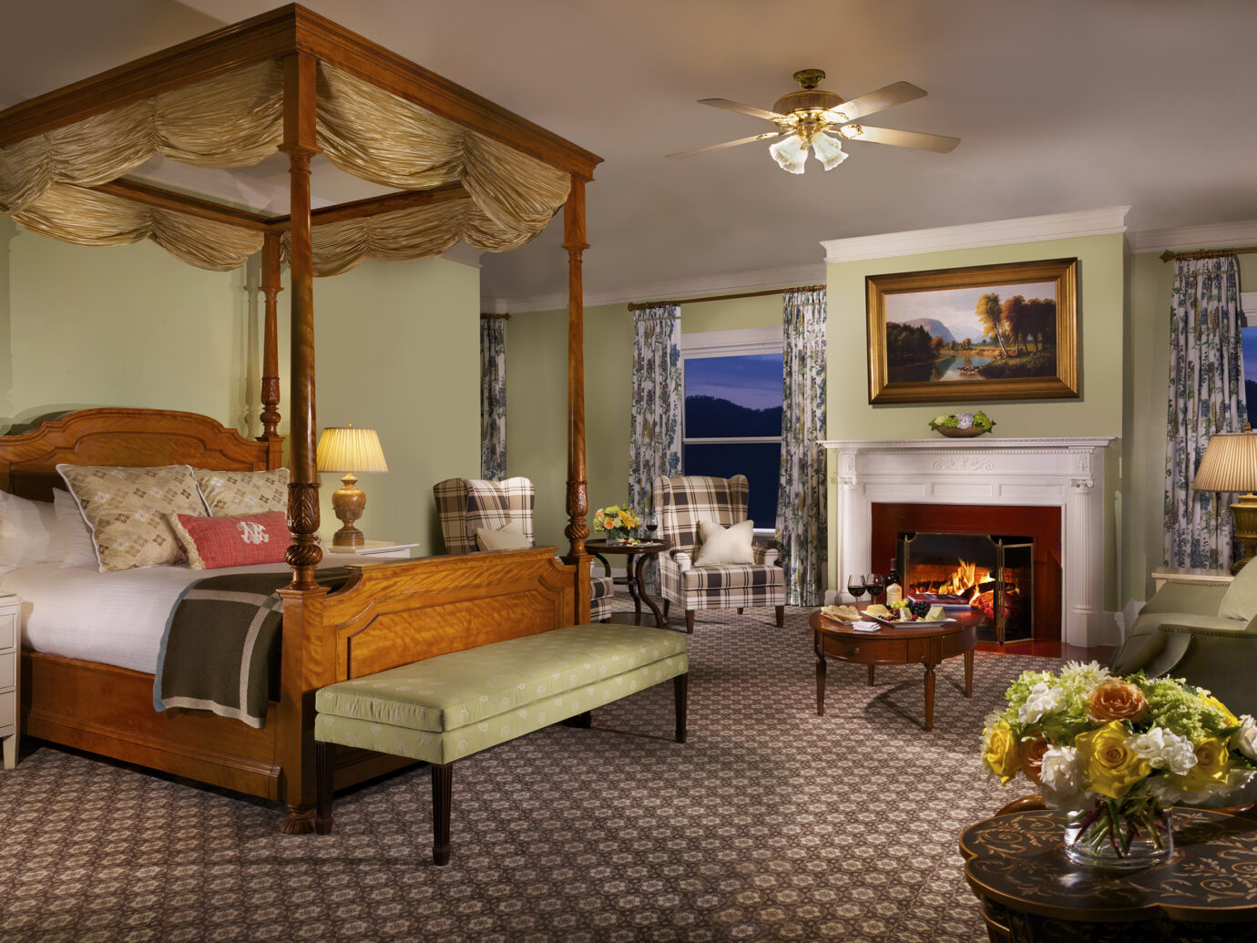Bedroom at Omni Mount Washington Resort, Bretton Woods, NH