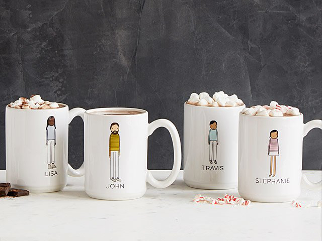 Shelly Klein Personalized Family Mugs
