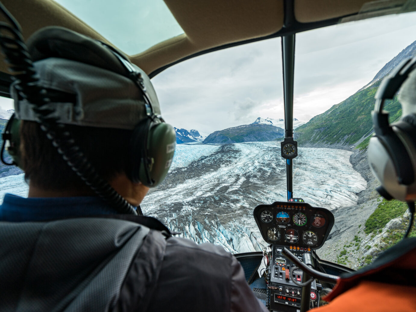 Helicopter Tour over Anchorage Alaska