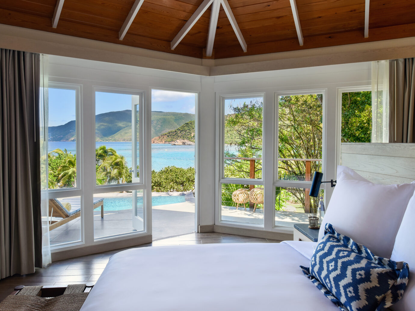 Bedroom at Rosewood Little Dix Bay
