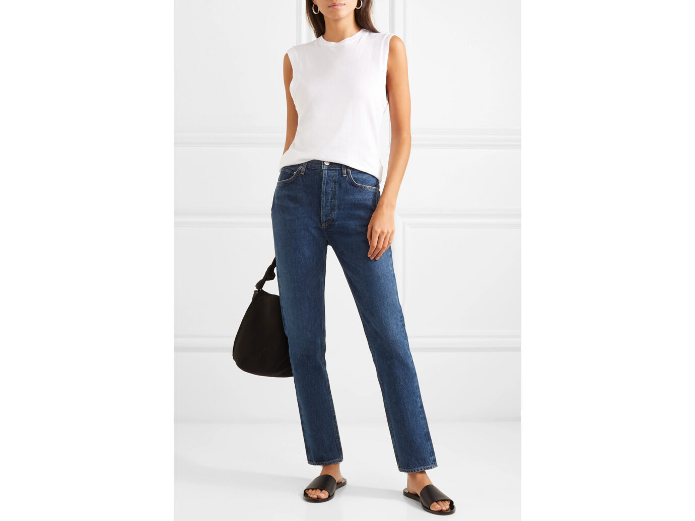 AGOLDE Women’s Remy High-Rise Straight-Leg Jeans