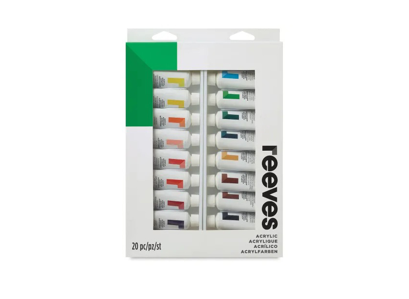 Reeves Acrylic Painting Set Set of 20