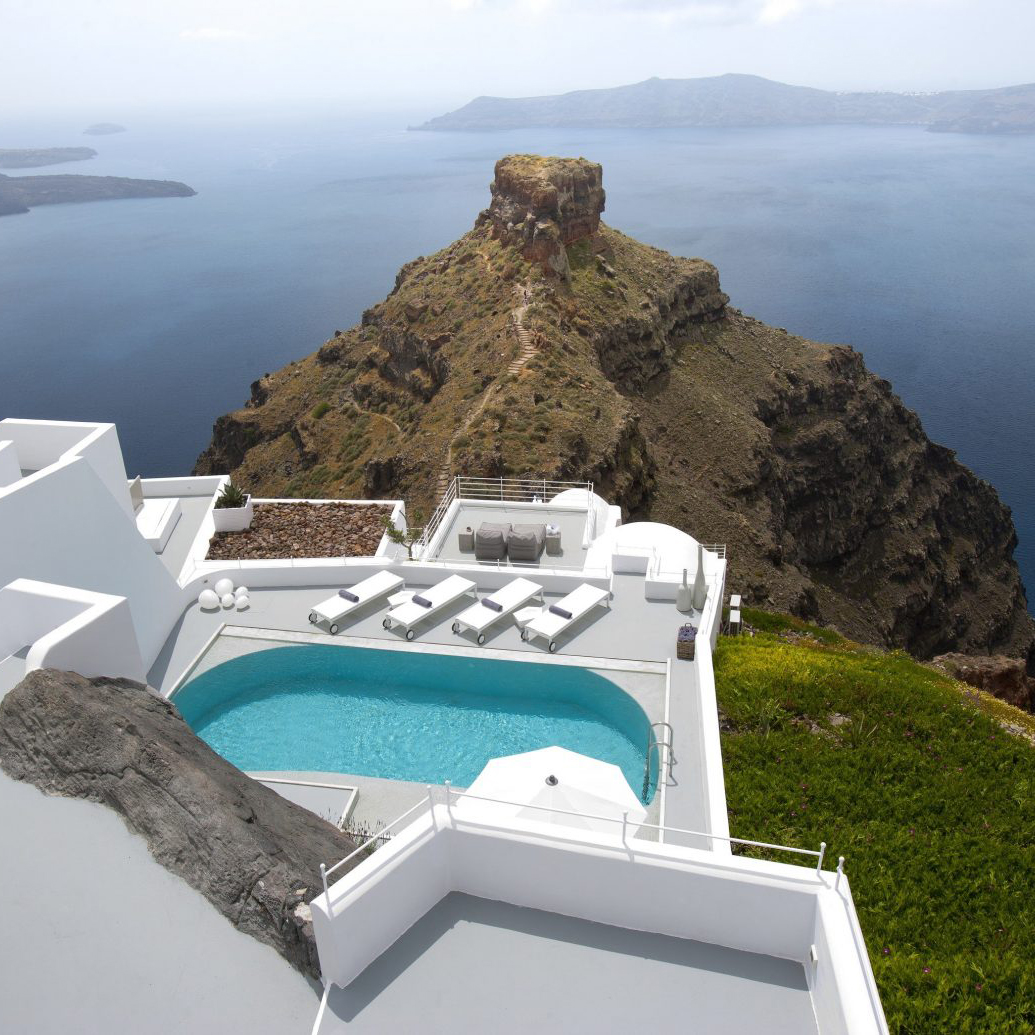 The 7 Dreamiest Hotels in Santorini