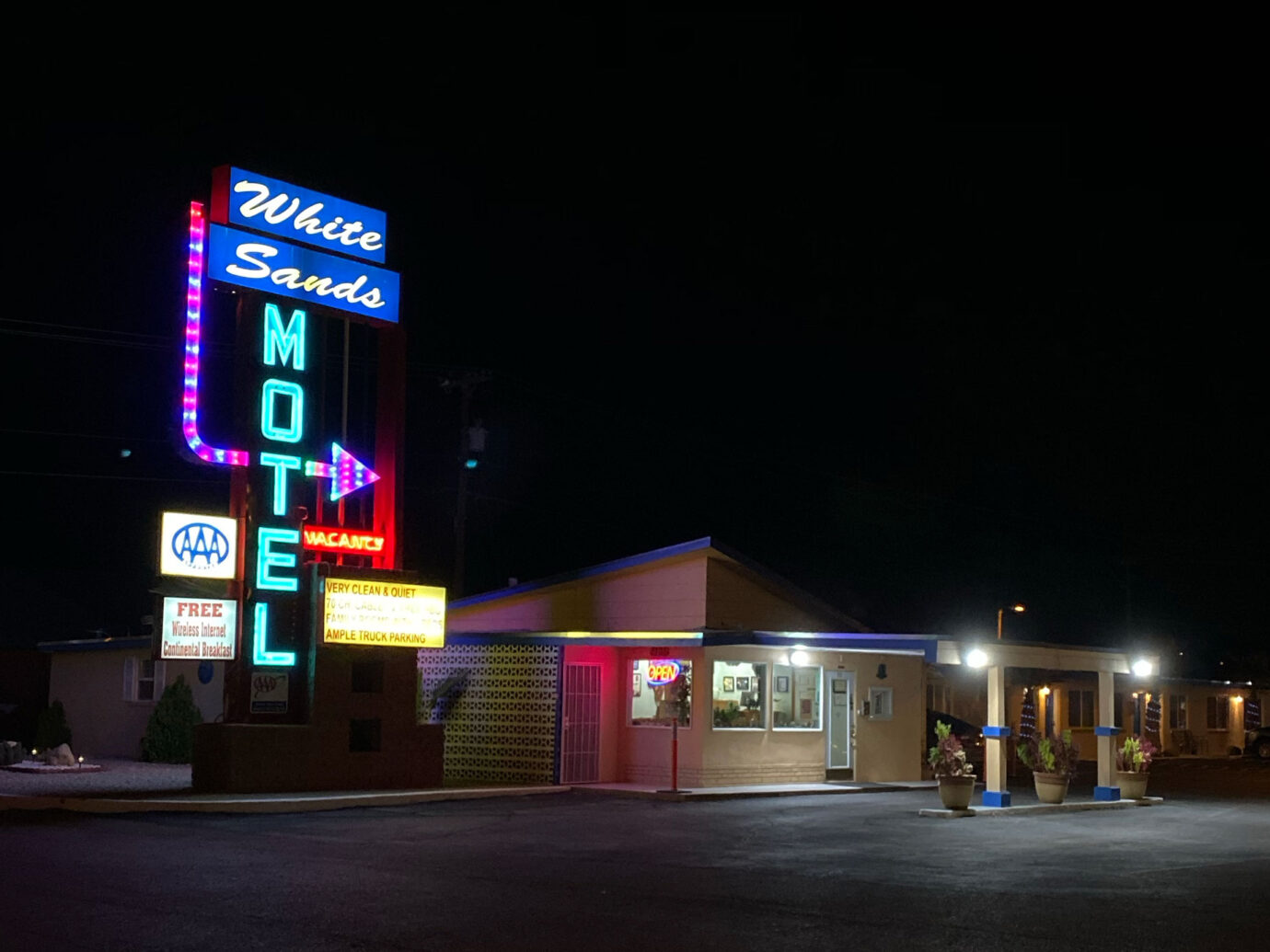 White Sands Motel, New Mexico
